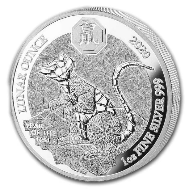 Mint Sealed 2021 Rwanda Lunar Year Of The Ox 1oz .999 Fine Silver Coin BU